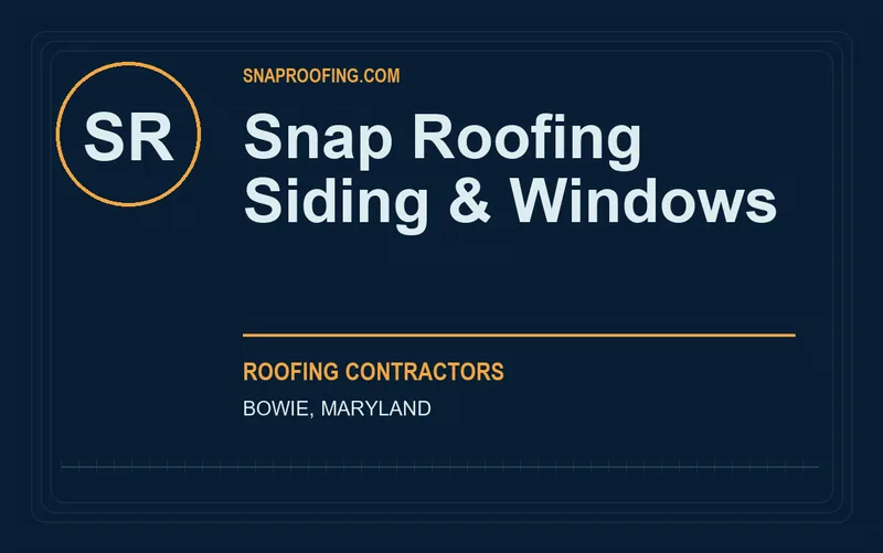Snap Roofing Siding & Windows in Bowie, Maryland