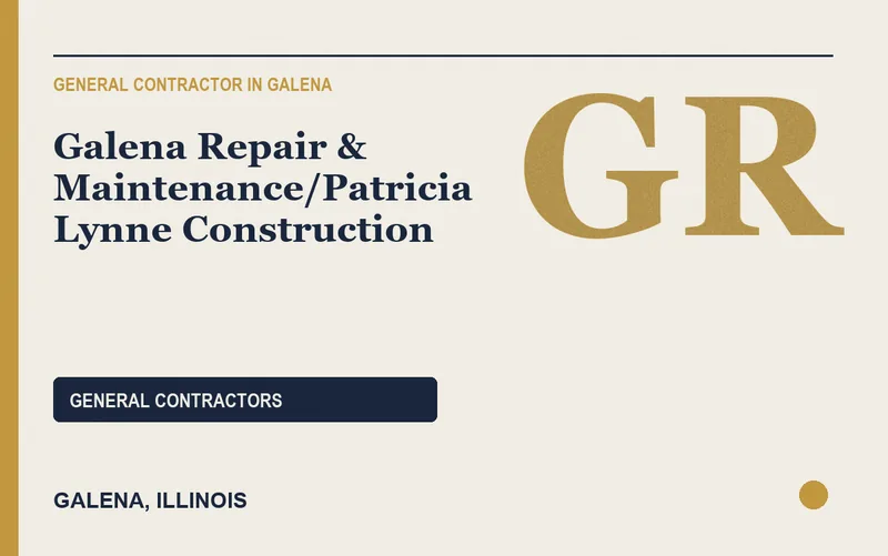 Galena Repair & Maintenance/Patricia Lynne Construction in Galena, Illinois