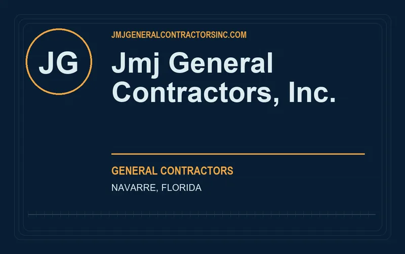 Jmj General Contractors, Inc. in Navarre, Florida