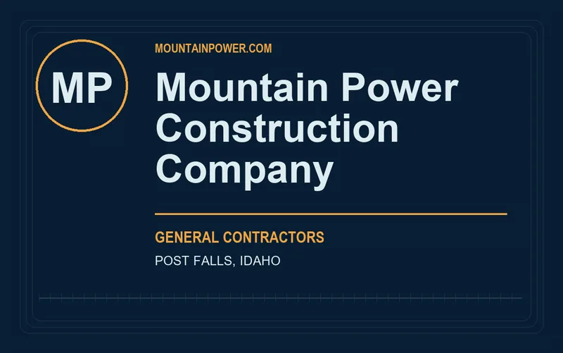 Mountain Power Construction Company in Post Falls, Idaho