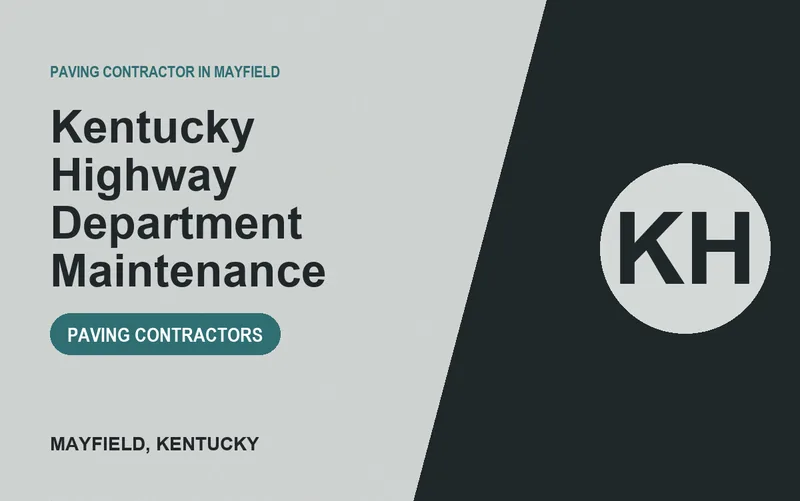 Kentucky Highway Department Maintenance in Mayfield, Kentucky