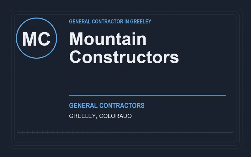 Mountain Constructors in Greeley, Colorado