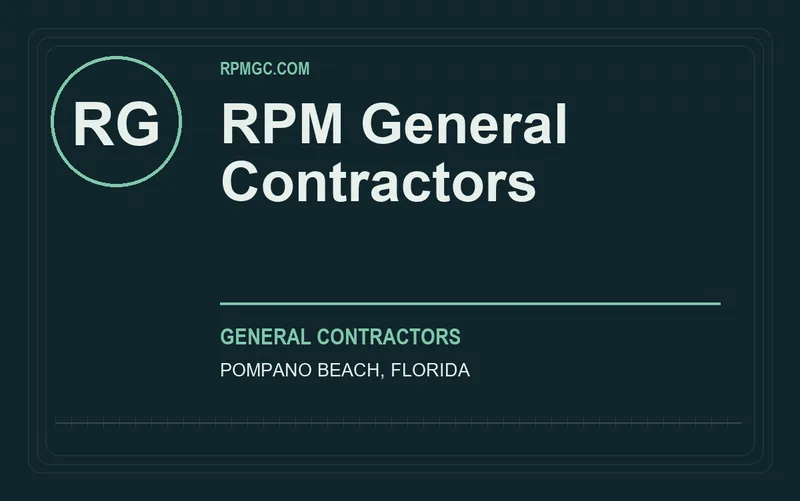 RPM General Contractors in Pompano Beach, Florida