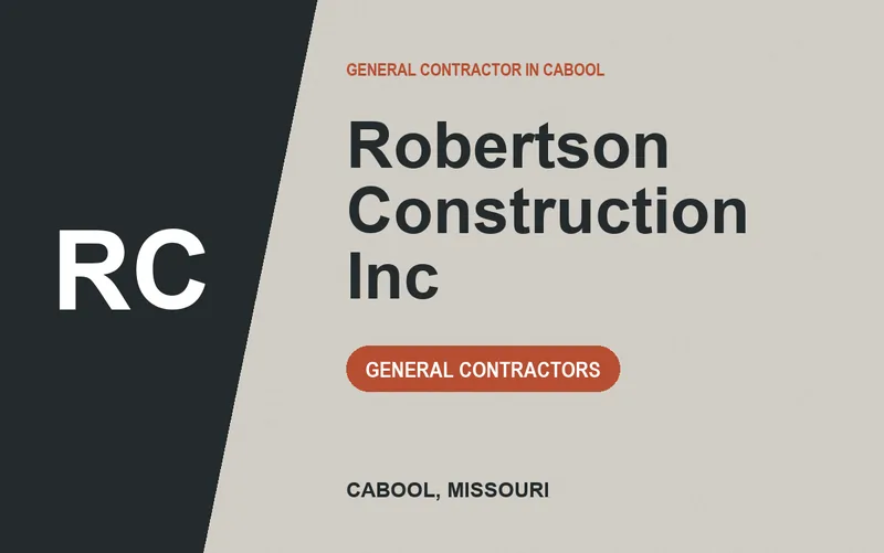 Robertson Construction Inc in Cabool, Missouri