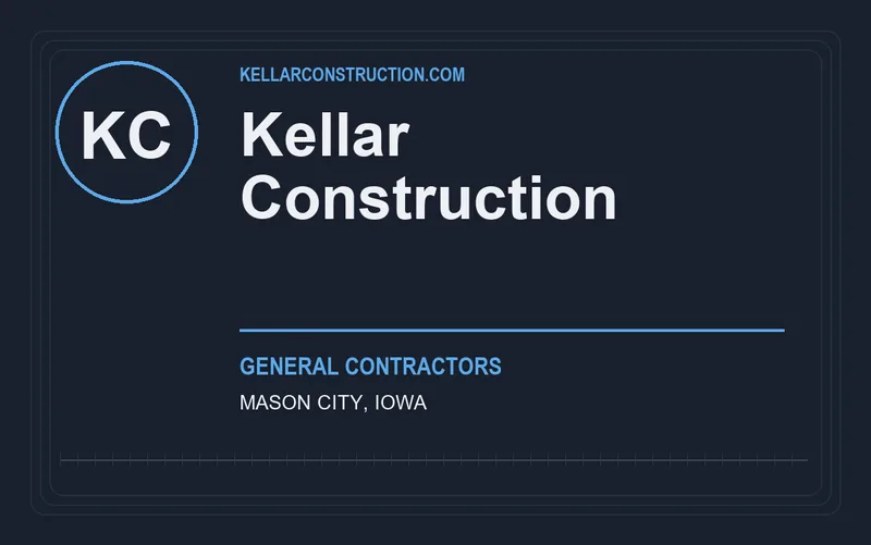 Kellar Construction in Mason City, Iowa