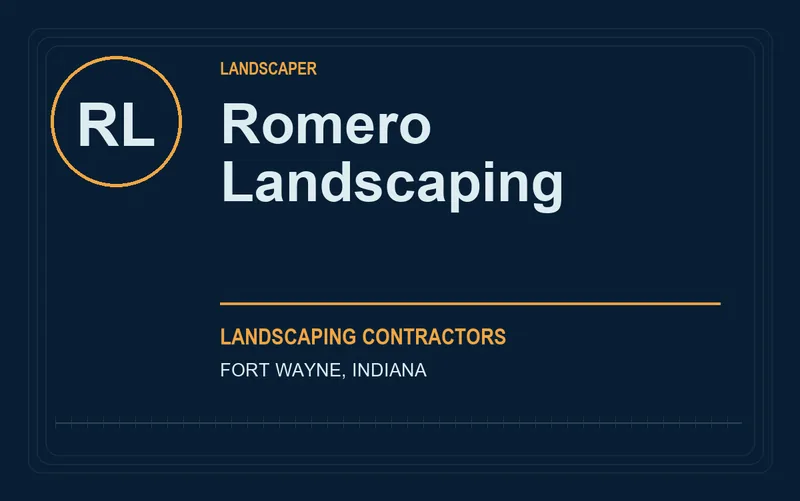 Romero Landscaping in Fort Wayne, Indiana