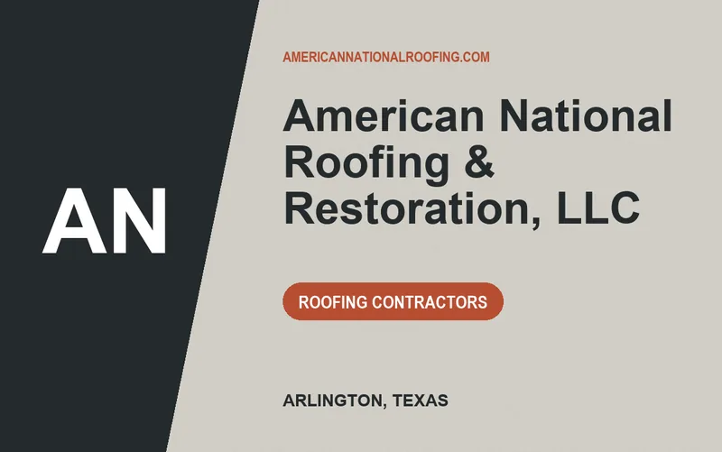 American National Roofing & Restoration, LLC in Arlington, Texas