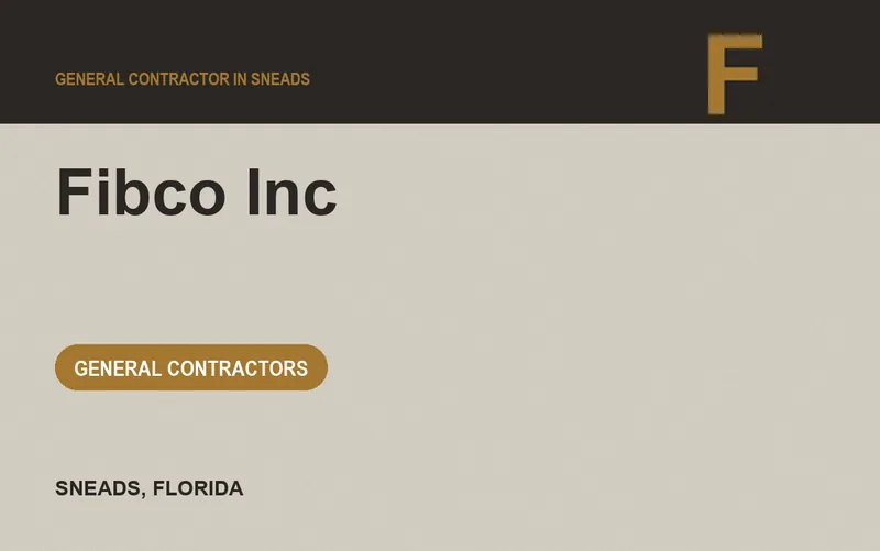 Fibco Inc in Sneads, Florida