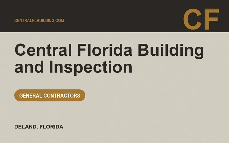 Central Florida Building and Inspection in DeLand, Florida