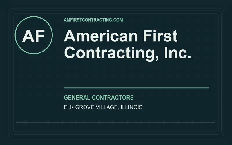AMERICAN FIRST CONTRACTING, INC. in Elk Grove Village, Illinois