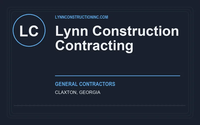 Lynn Construction Contracting in Claxton, Georgia