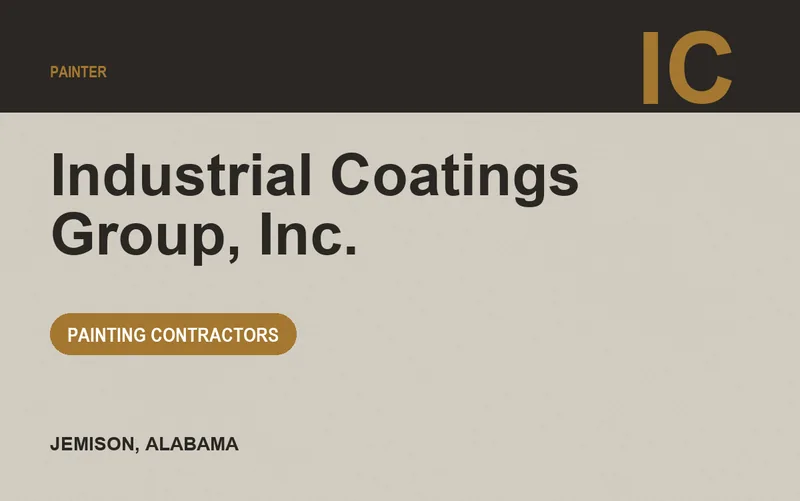 Industrial Coatings Group, Inc. in Jemison, Alabama
