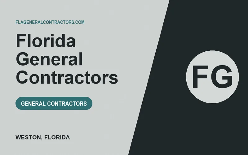 Florida General Contractors in Weston, Florida