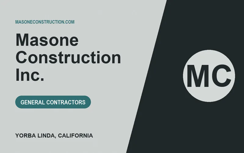 Masone Construction Inc. in Yorba Linda, California
