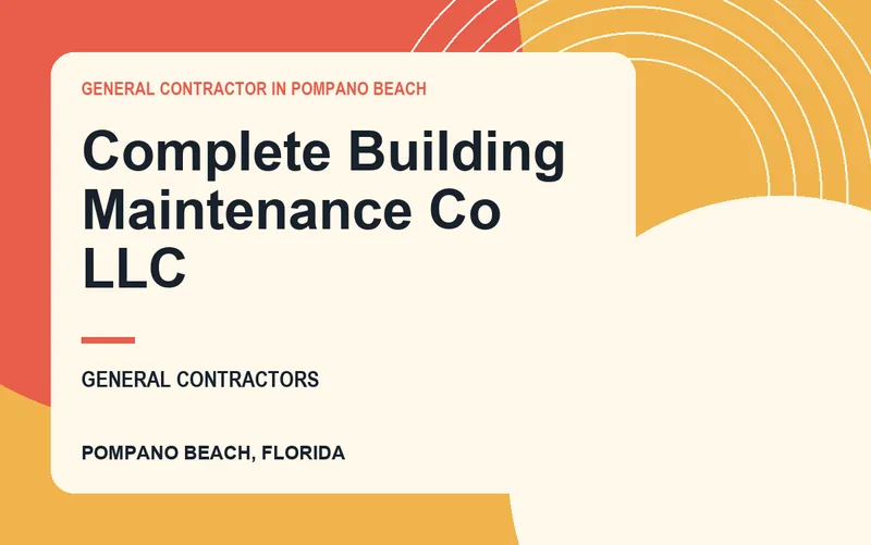 Complete Building Maintenance Co LLC in Pompano Beach, Florida