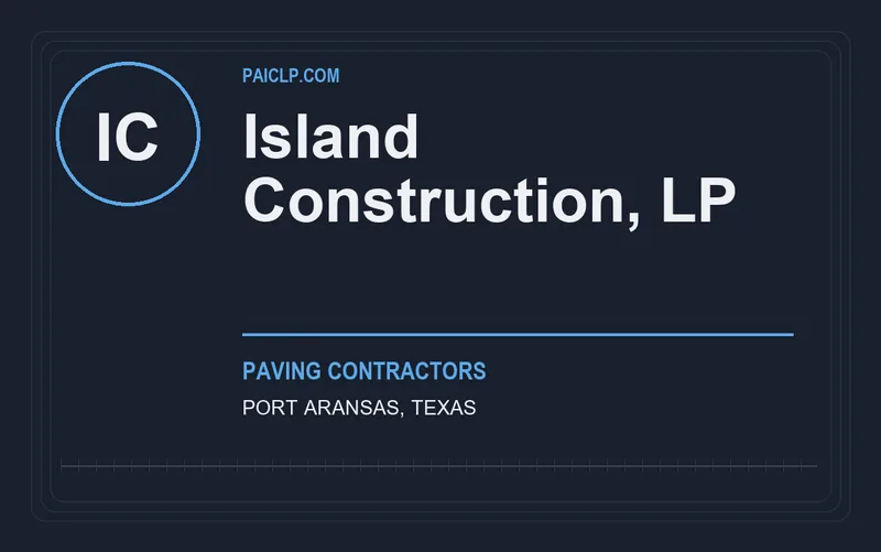 Island Construction, LP in Port Aransas, Texas