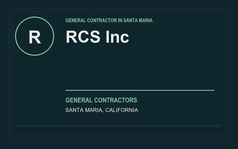 RCS Inc in Santa Maria, California