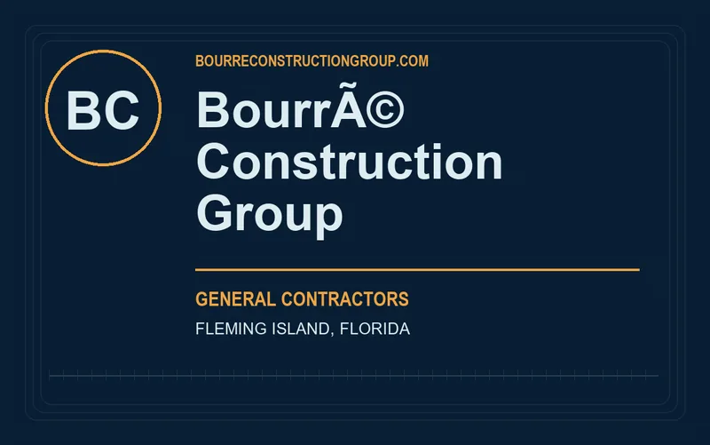 BourrÃ© Construction Group in Fleming Island, Florida