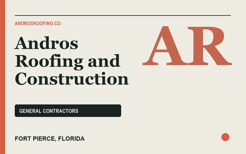 Andros Roofing and Construction in Fort Pierce, Florida