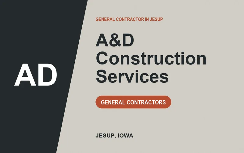 A&D Construction Services in Jesup, Iowa