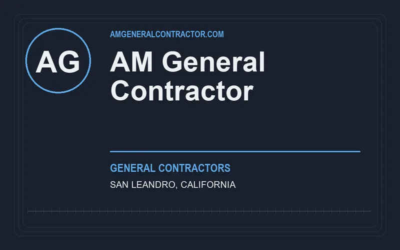 AM General Contractor in San Leandro, California