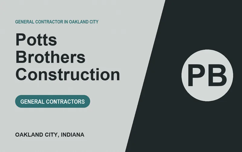 Potts Brothers Construction in Oakland City, Indiana