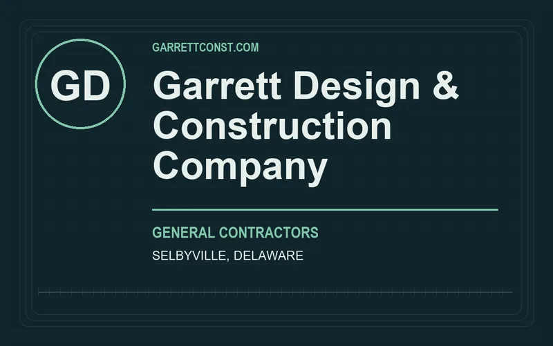 Garrett Design & Construction Company in Selbyville, Delaware