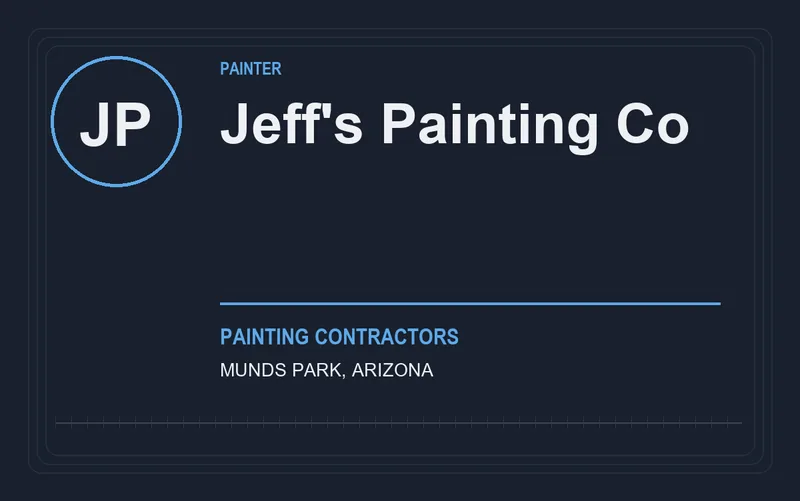 Jeff's Painting Co in Munds Park, Arizona
