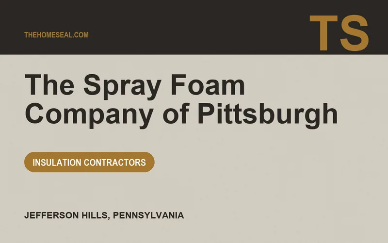 The Spray Foam Company of Pittsburgh in Jefferson Hills, Pennsylvania