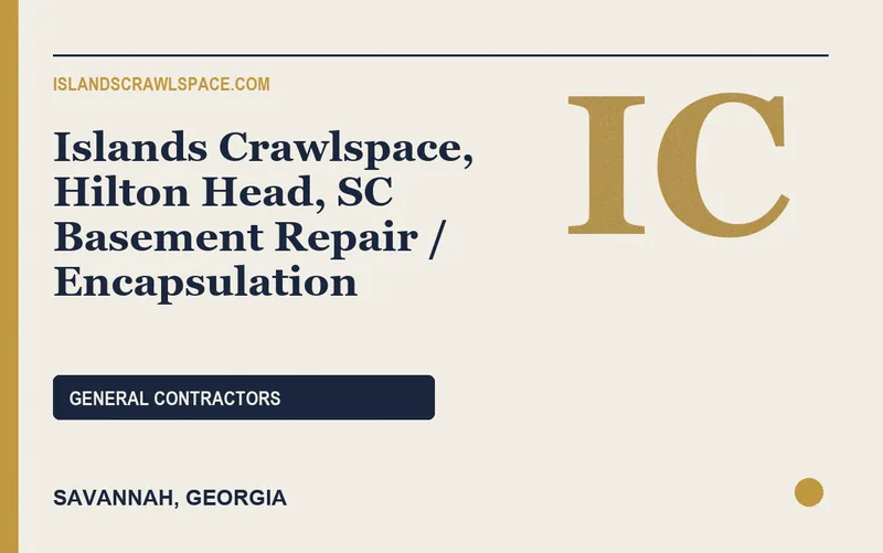 Islands Crawlspace, Hilton Head, SC Basement Repair / Encapsulation in Savannah, Georgia