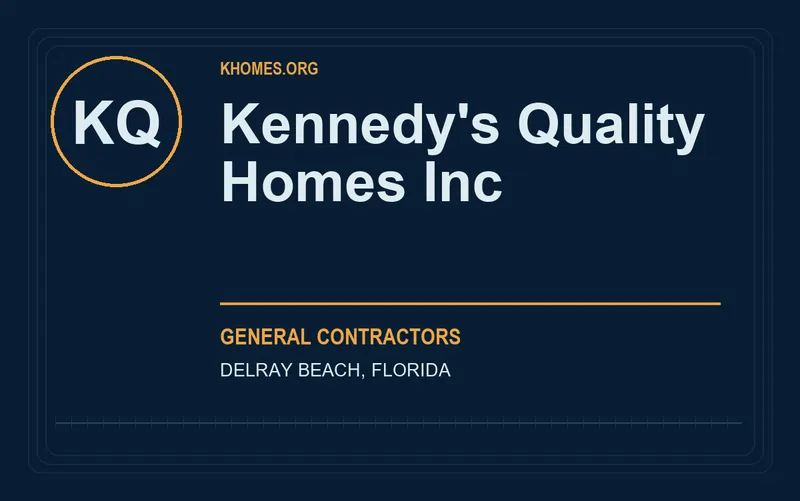 Kennedy's Quality Homes Inc in Delray Beach, Florida