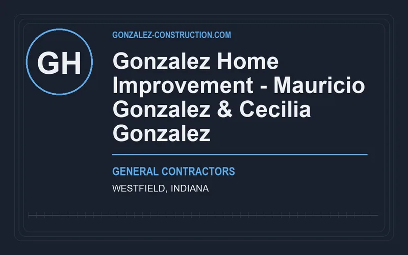 Gonzalez Home Improvement - Mauricio Gonzalez & Cecilia Gonzalez in Westfield, Indiana