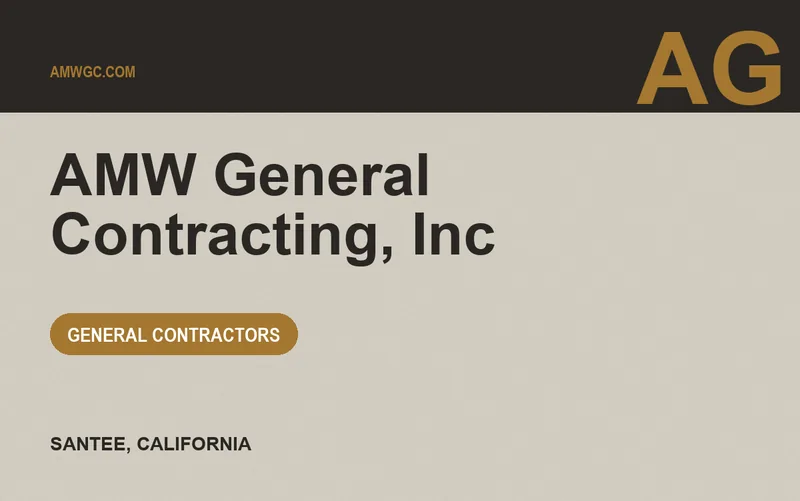 AMW General Contracting, Inc in Santee, California