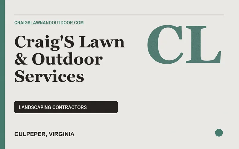 craig's lawn & outdoor services in Culpeper, Virginia