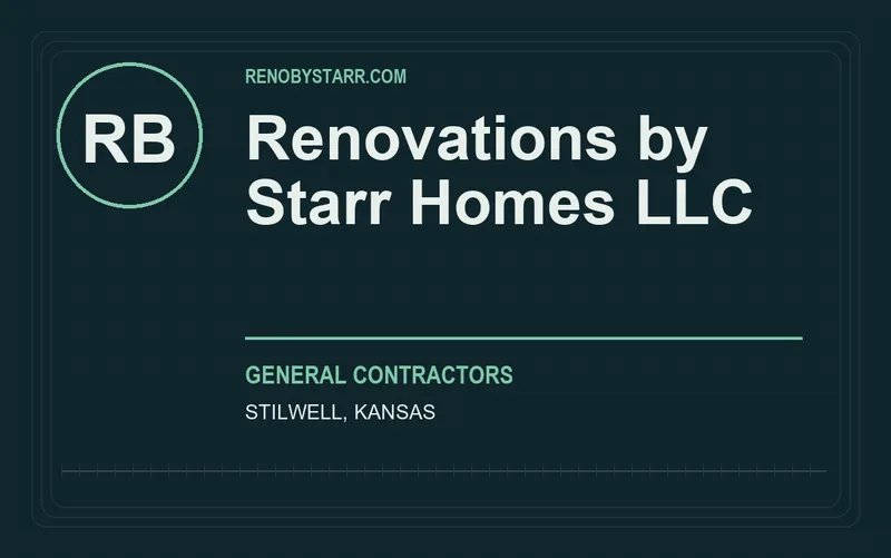 Renovations by Starr Homes LLC in Stilwell, Kansas