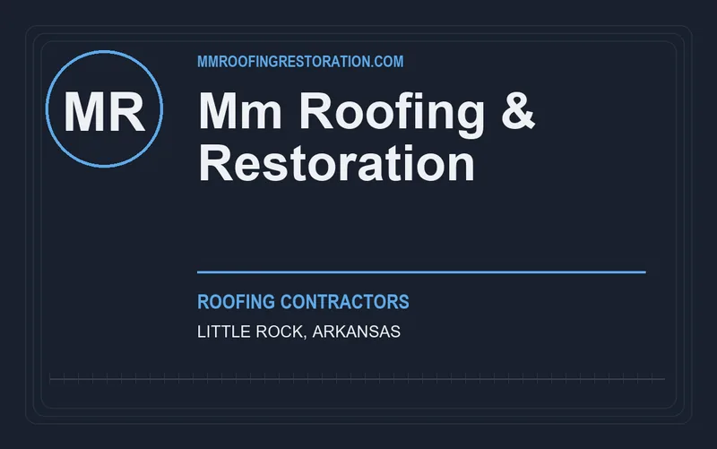 MM ROOFING & RESTORATION in Little Rock, Arkansas