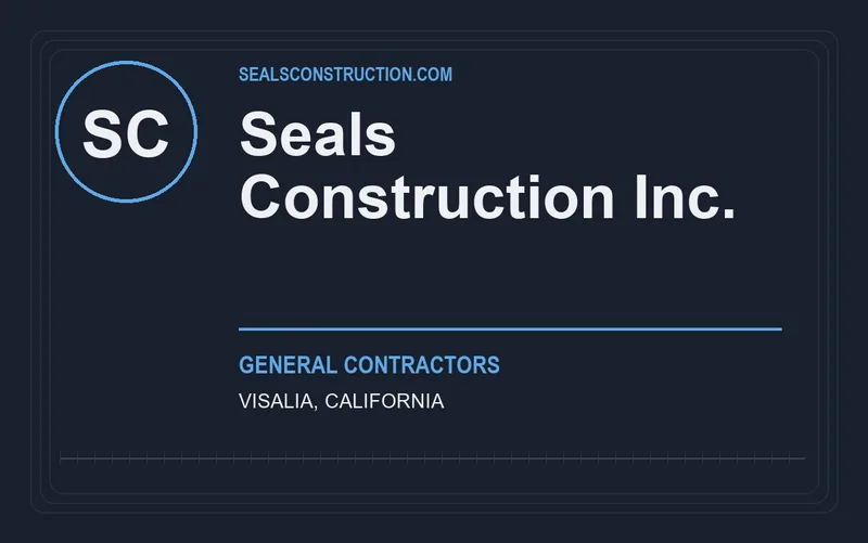 Seals Construction Inc. in Visalia, California
