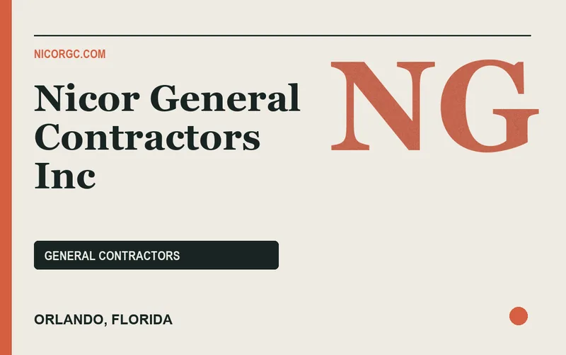 Nicor General Contractors Inc in Orlando, Florida