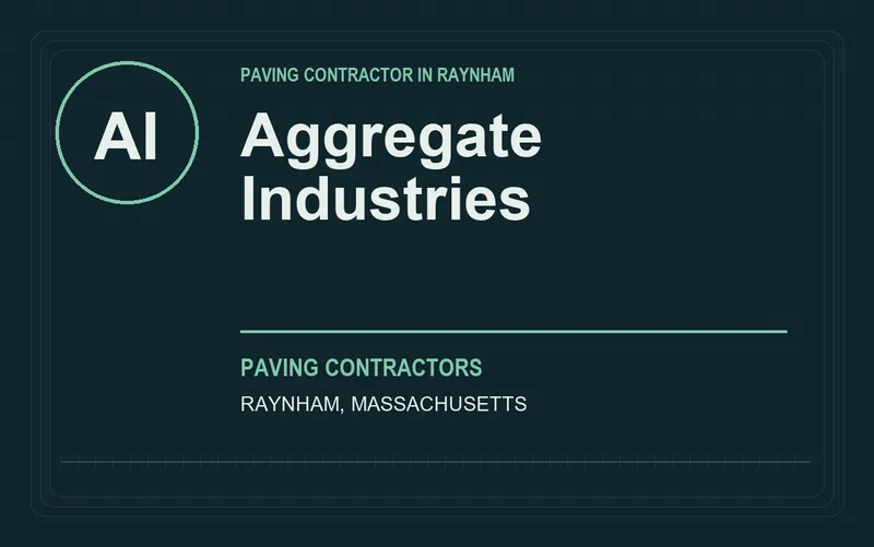 Aggregate Industries in Raynham, Massachusetts