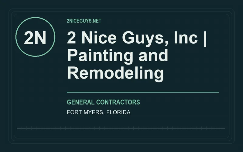 2 Nice Guys, Inc | Painting and Remodeling in Fort Myers, Florida