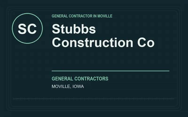 Stubbs Construction Co in Moville, Iowa