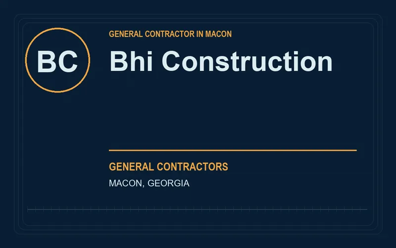 Bhi Construction in Macon, Georgia