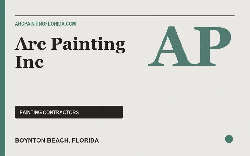 ARC PAINTING INC in Boynton Beach, Florida