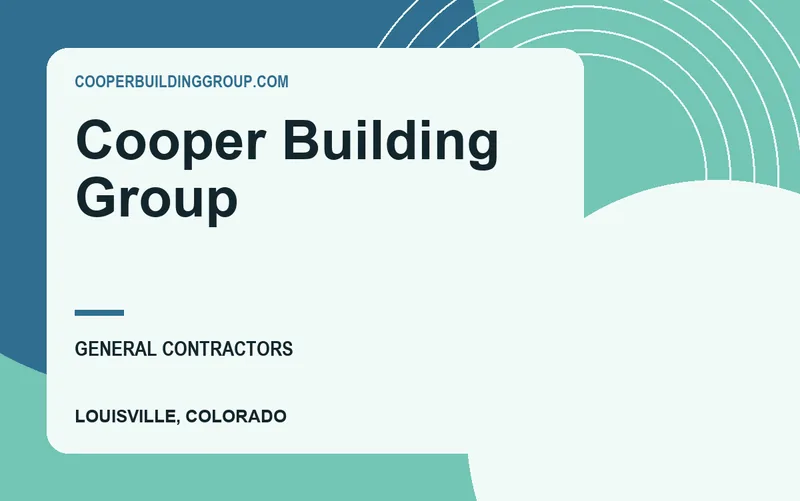 Cooper Building Group in Louisville, Colorado