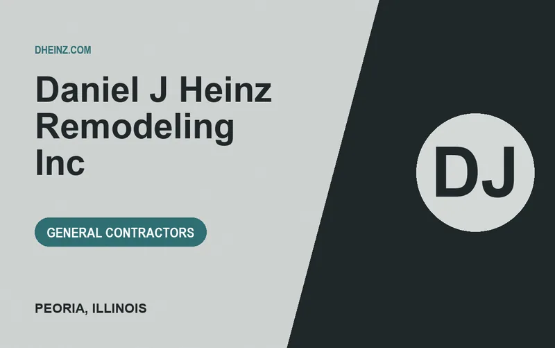 Daniel J Heinz Remodeling Inc in Peoria, Illinois