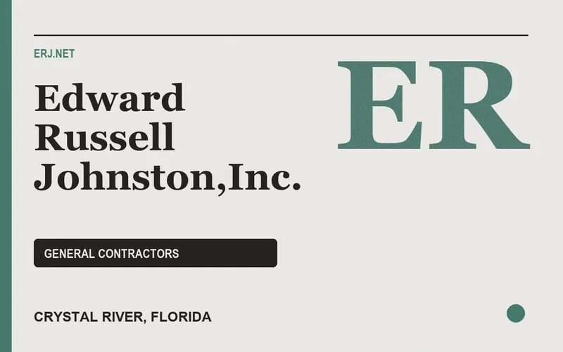 Edward Russell Johnston,Inc. in Crystal River, Florida