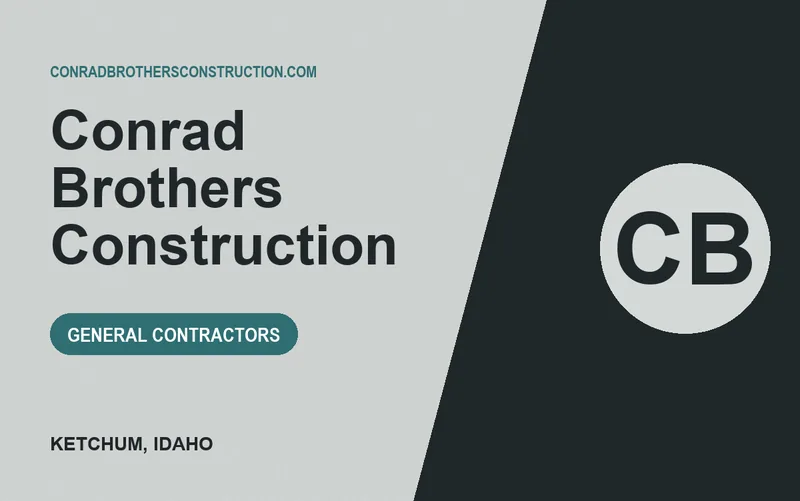 Conrad Brothers Construction in Ketchum, Idaho