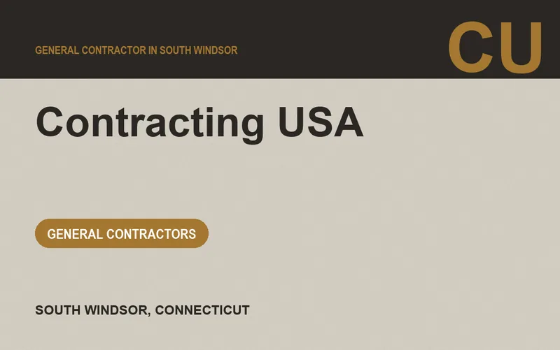 Contracting USA in South Windsor, Connecticut