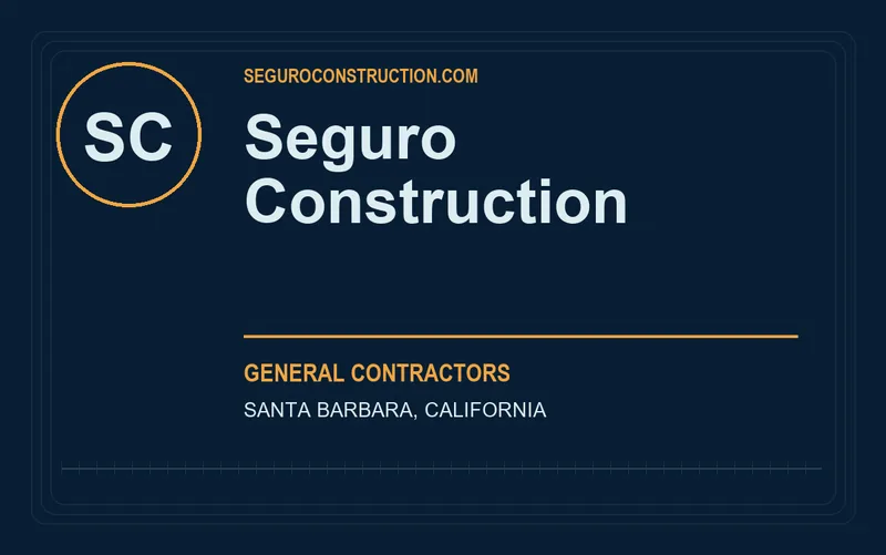 Seguro Construction in Santa Barbara, California