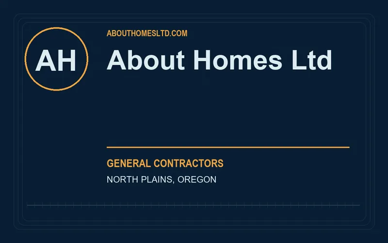About Homes Ltd in North Plains, Oregon